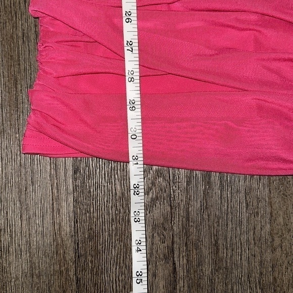 Lulus Here and Wow Hot Pink Ruched Bodycon Mini Dress - Picture 12 of 12